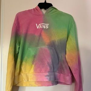 Vans Tye Dye Crop Hoodie